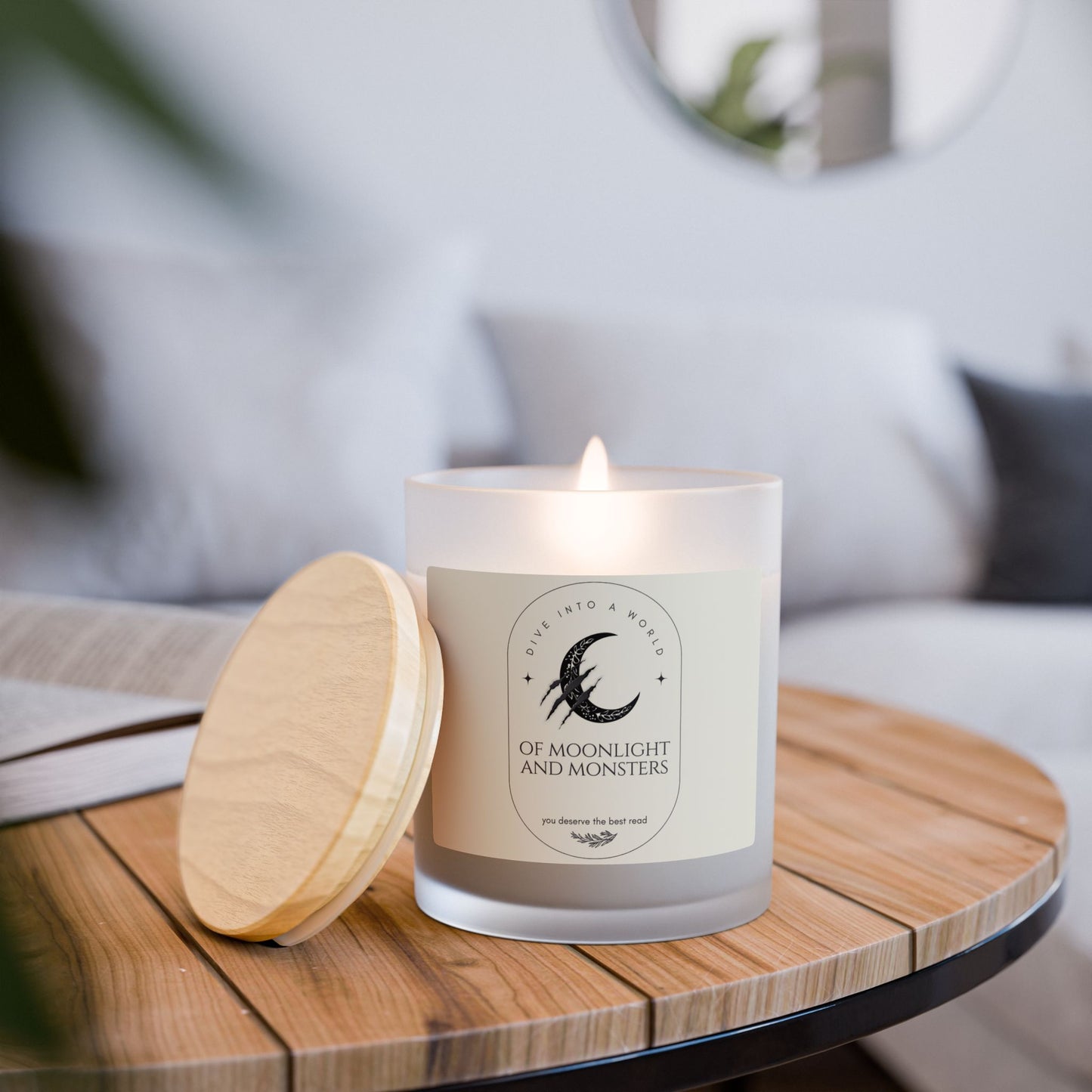 A world of Moonlight and Monsters - Scented Candle