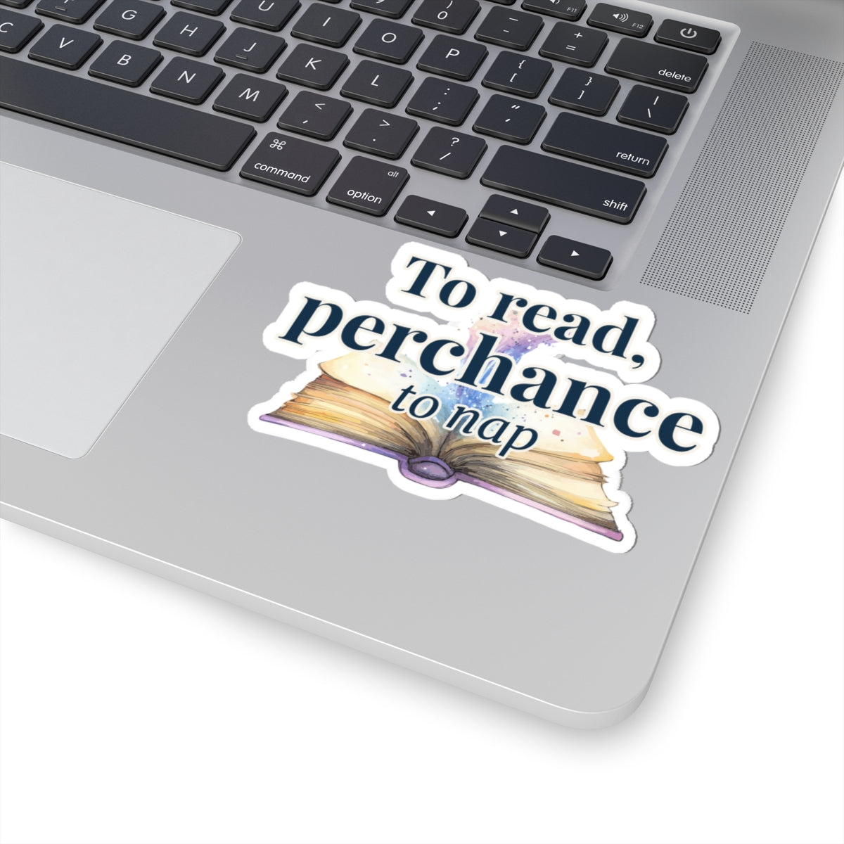 To read, perchance to nap - kiss-cut stickers