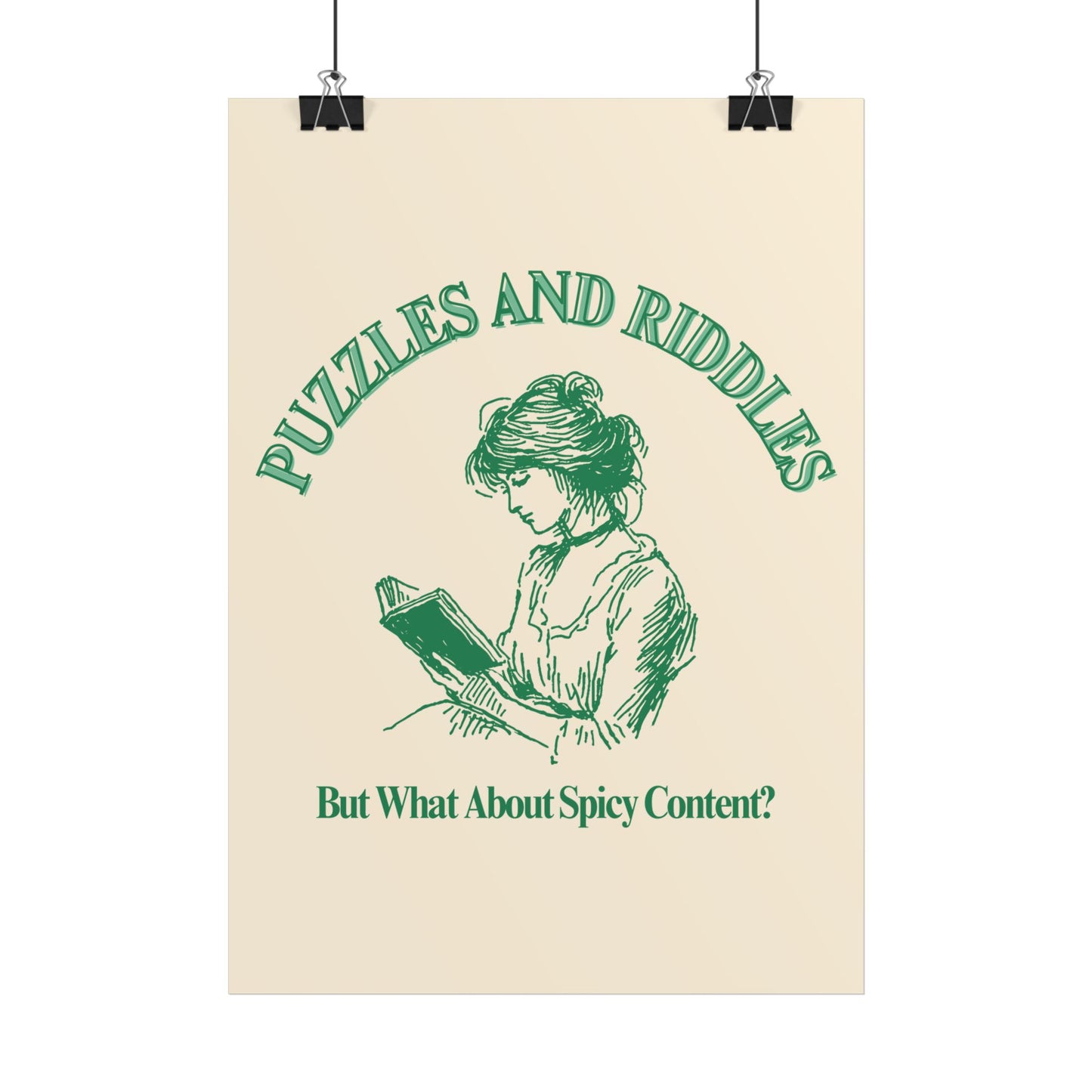 Puzzles and Riddles - But What About Spicy Content T-shirt