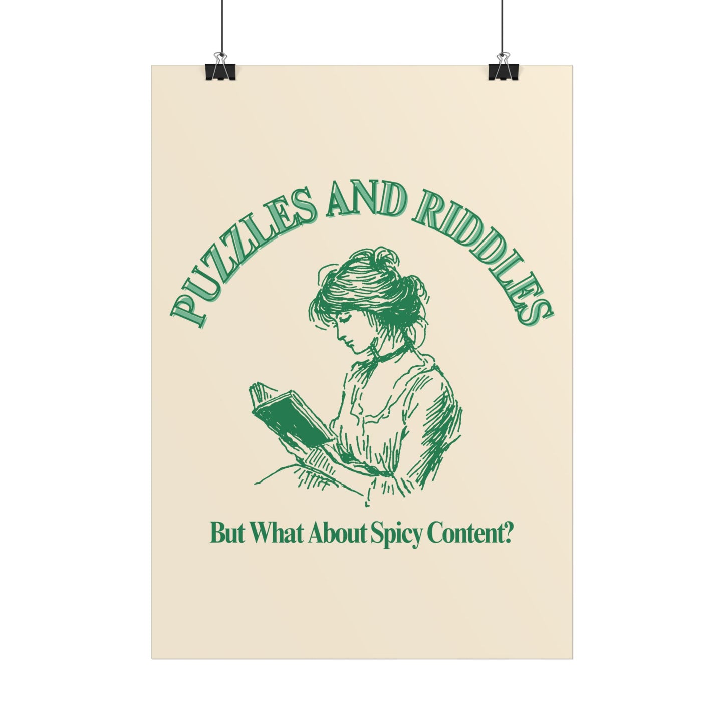 Puzzles and Riddles - But What About Spicy Content T-shirt